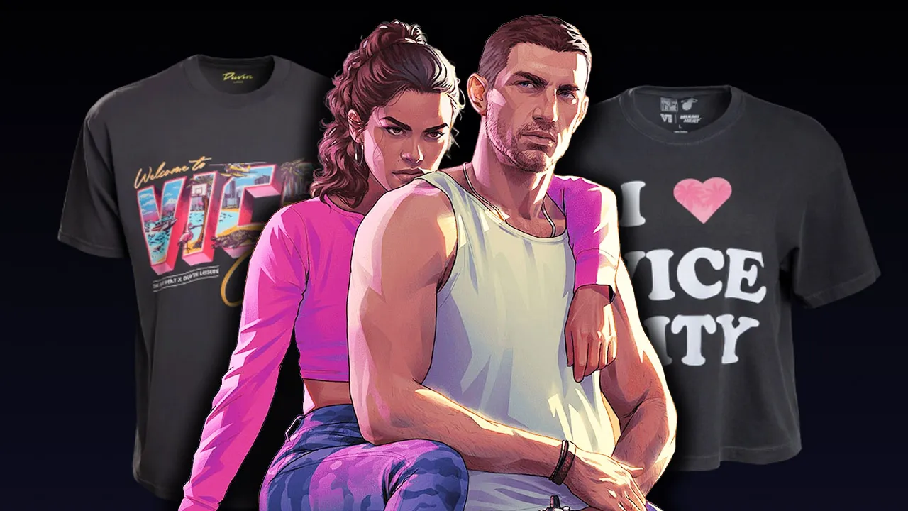 GTA 6 Vice City Merchandise Collection Revealed